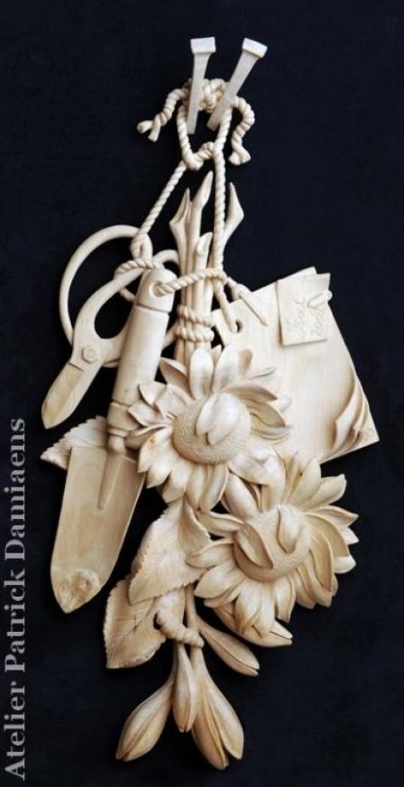17de-eeuwse stijl ornamenten | Grinling Gibbons snijwerk